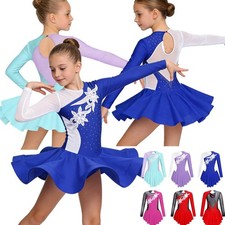 Mädchen Eiskunstlauf Kleid