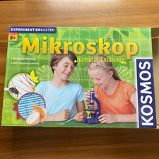 KOSMOS Mikroskop Experimentierkasten Für Natur Entdecker Schule Hobby Forscher 