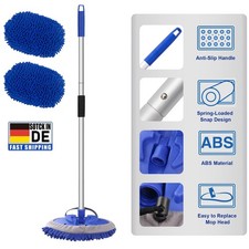 Autowaschbürste Waschbürste Auto Teleskop Wasserdurchlauf Autopflege KFZ LKW PKW