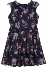 Mädchenkleid mit blumenmuster - mädchenkleid,