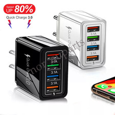 4 Port USB Schnell Ladegerät