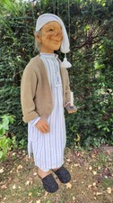 Onkel Fritz (Wilhelm Busch), Marionette, Handarbeit, Unikat, Puppe, Schlafmütze