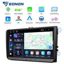 Autoradio Android 13 GPS Navi 2 DIN für VW GOLF 5 6 Passat Touran EOS AHD Kamera