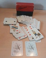 Miniatur Kartenspiel Patience vollständig 110 Karten in OVP