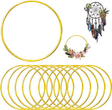 10 Stück Metallringe,10cm