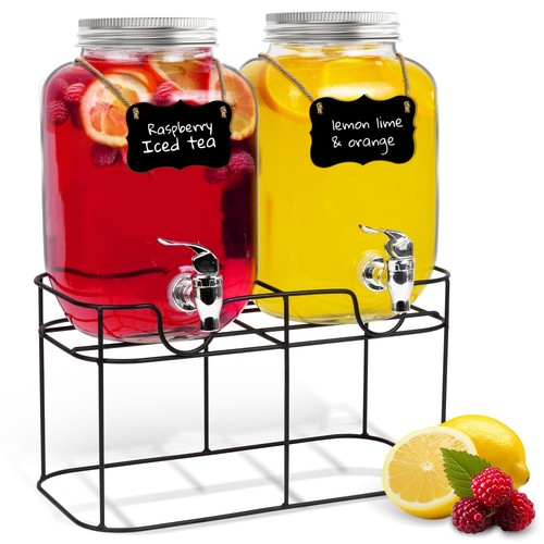 Heftman glas getränkespender - glas,