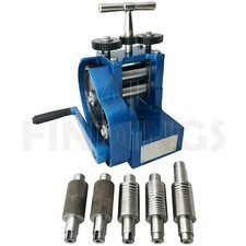 3" Walzwerk Flachdesigns Gold