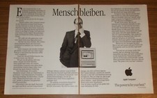 Seltene Werbung APPLE
