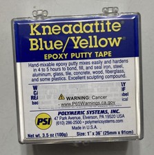 Kneadatite Blue/Yellow Epoxy