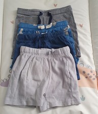 4 Baby-Shorts in Gr. 80 - 86
