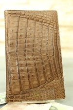 Brieftasche KRALLE - Echtes Kroko Leder! (IRV) NEU Wallet crocodile NEW 804