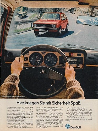 Volkswagen golf reklame - vw,