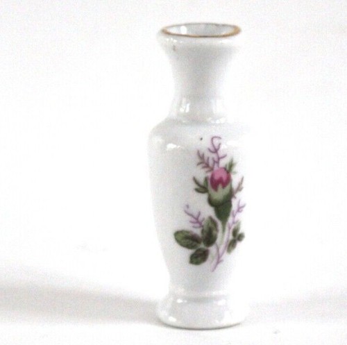 Miniatur vase dekor rosen - vase,
