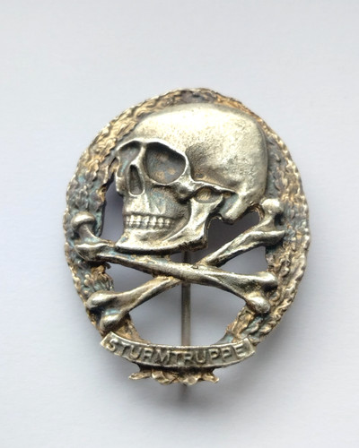 Ww1 totenkopf abzeichen - totenkopf,
