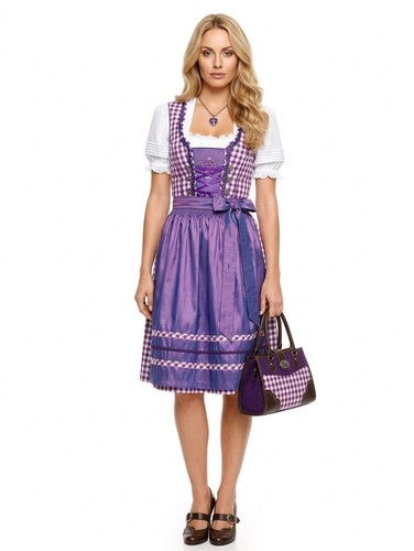Karo dirndl trachtenkleid - dirndl,
