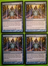 Magic, MTG, Ravnica, Ausgenutzte Zeit, NM, UC, Karten, Selten, blau, Bibliothek
