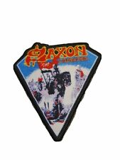 Saxon Laser Cut Shape Patch Accept Judas priest 666