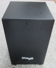 Stagg CAJ1325L Cajon Schwarz Plywood und Schlagfläche aus Birkensperrholz