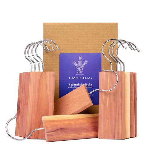 Lavendas 10er set - 10er-set, zedernholz
