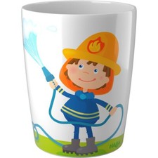 HABA Kindergeschirr Becher Feuerwehr 303690 NEU