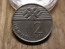 Alte münze lati - münze, 2
