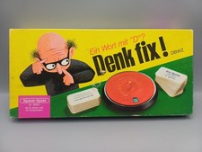 Denk fix! - Vintage Spear-Spiel 26303. Ein Wort mit "D" Rate Spiel Retro Rarität