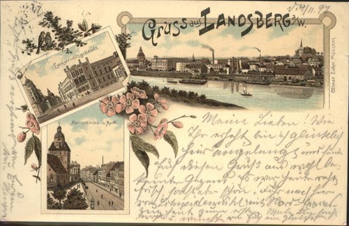 Landsberg warthe - warthe,