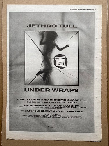 Jethro tull under wraps - jethro,