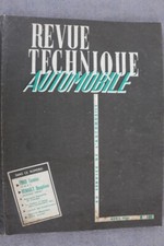 REVUE TECHNIQUE "April 1961" Nr. 180 Reparaturanleitung Ford Taunus Renault Daup
