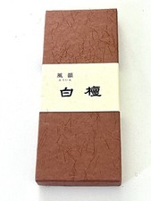 Japan Minorien Fûin reines natürliches Sandelholz Räucherstäbchenみのり苑風韻白檀線香