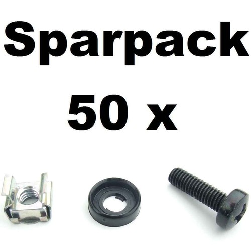 50x rackschraube 20 - 50x,