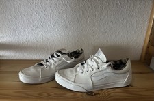 Vans sk8 low weiß stoff - vans,