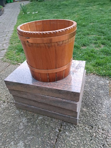 Kübel übertopf holz - kübel,