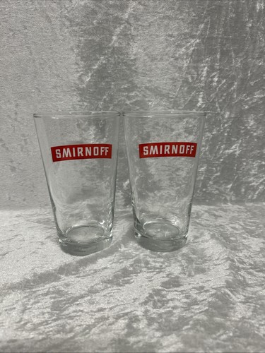 Smirnoff pint gläser - 2,