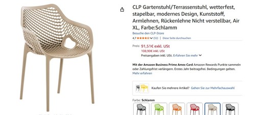 Clpgarten terassenstühle - 4,