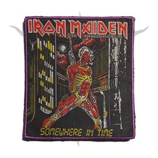 Iron Maiden - Somewhere in Time | VTG Patch NWOBHM Aufnäher ©1986