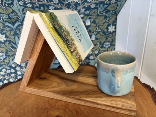 Moderner bücherhalter holz - bücherhalter, |