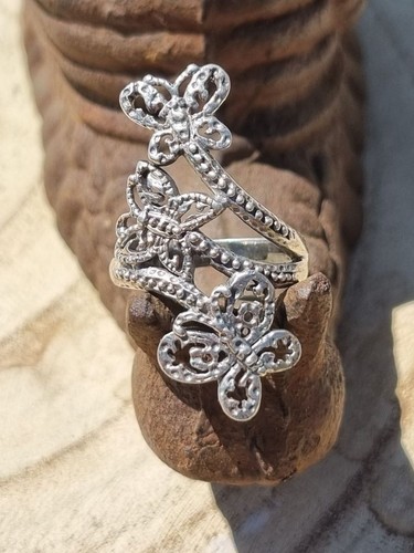 Vintage 90er 925 silberring - vintage,