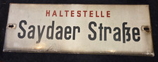 Haltestellenschild Dresden