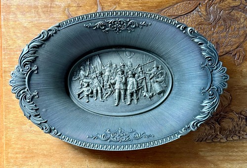 Wmf zinn relief teller die - wmf, „die