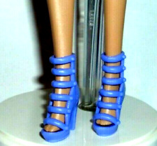 %***Barbie Fashionistas Schuhe,Riemschuhe,High Heels,hoher Fuß,lila***%