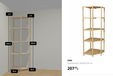 IVAR Eckregal IKEA, guter