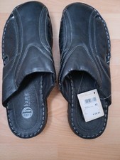 herren pantoletten 45 leder  Neupreis war 59,95 EU