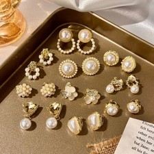 Fashion Forward Perlenohrclips