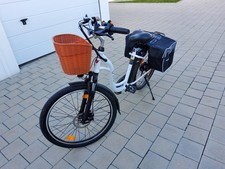 Trekking 26" E-Fahrrad unisex Fahrantrieb V-raddämpfung Tiefeinstieg 6-gang