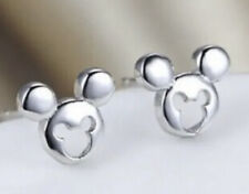 MICKEY MOUSE CHARME OHRSTECKER SÜSSES GESCHENK SILBER MICKEY MAUS OHRRINGE