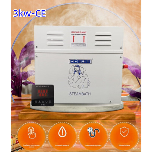 3kw dampfbadgenerator steam - 3kw,