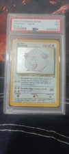 Pokemon Karte Chansey 3/130 Base 2 Set Holo PSA 7
