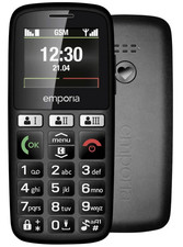 Emporia happy schwarz - schwarz, handy