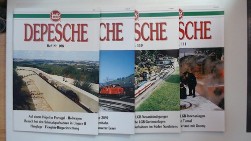 Lgb depeche 108 111 hefte - depeche, nr.108-111